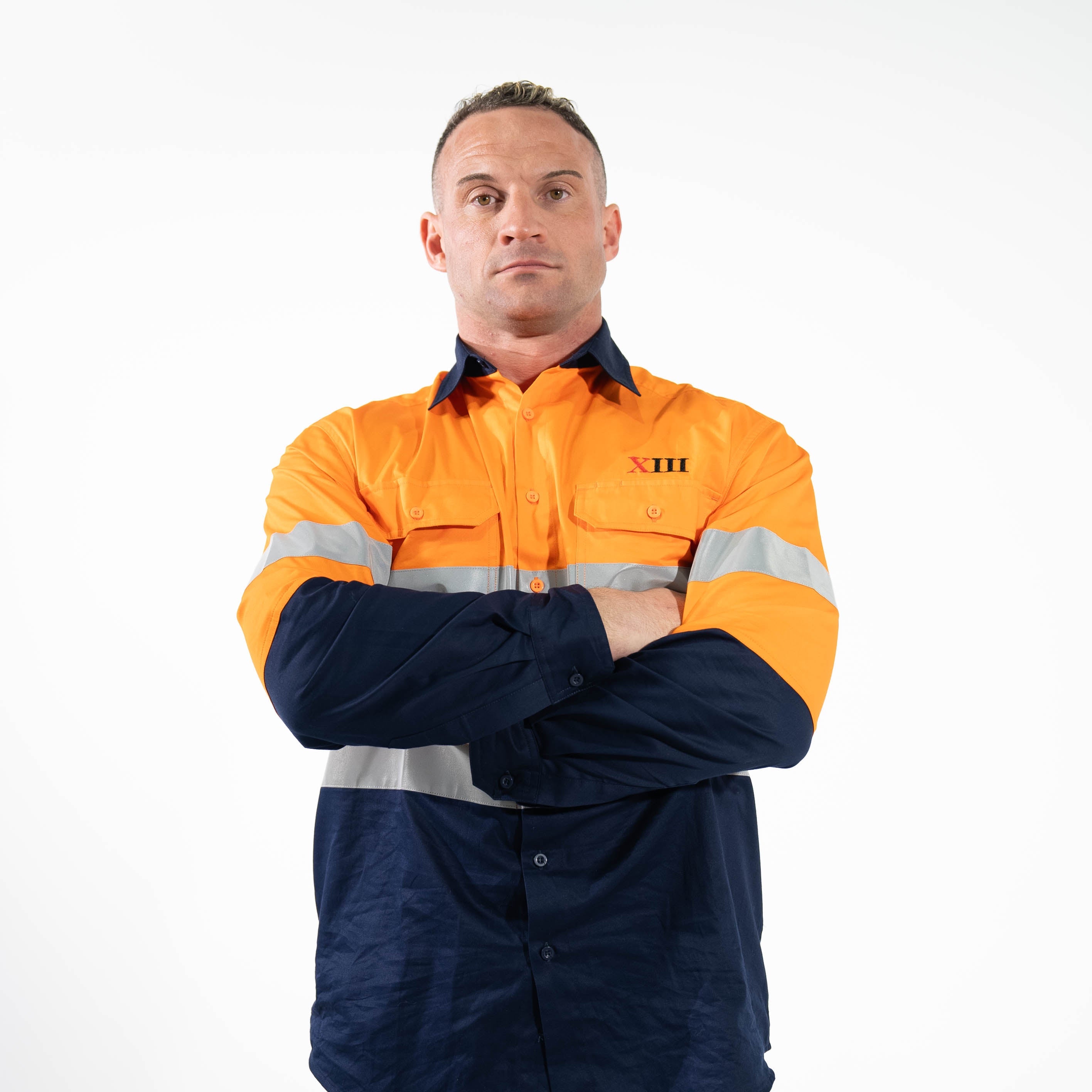 Hi Vis  Long Sleeve Orange